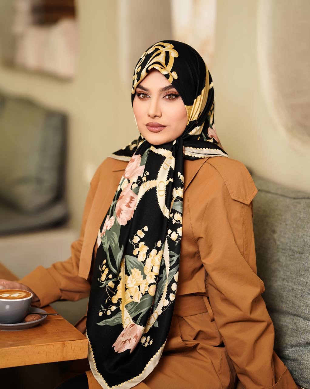 ابریشم توییل طرح بهار